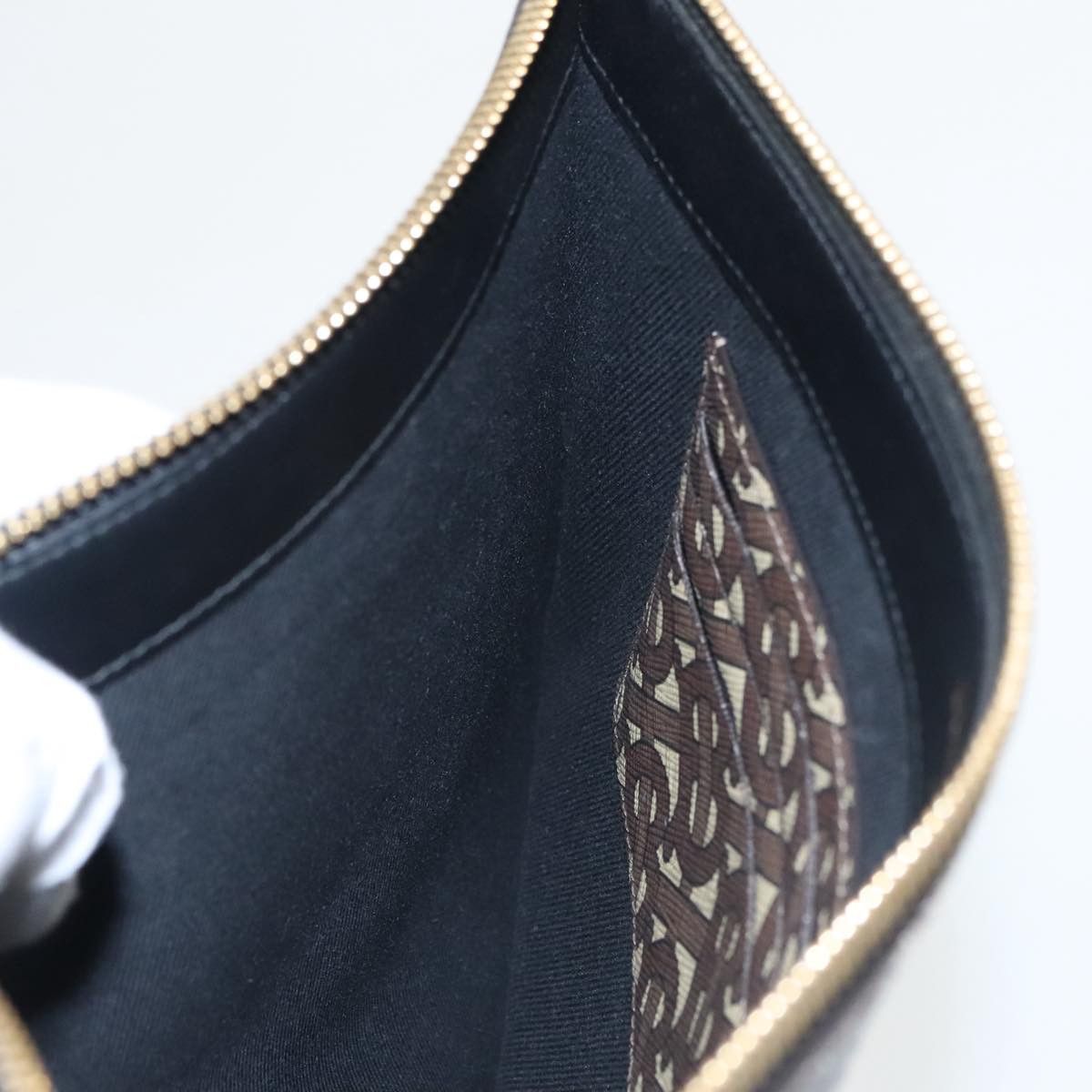 Burberry Tb Brown Leather Clutch Bag (Pre-Owned) Size ONE SIZE - 17 Thumbnail
