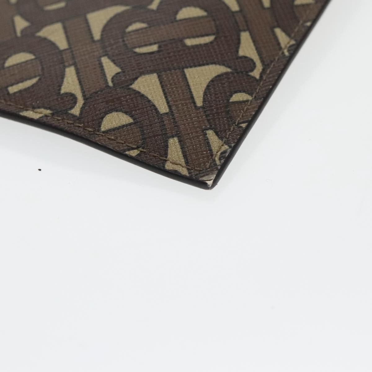 Burberry Tb Brown Leather Clutch Bag (Pre-Owned) Size ONE SIZE - 12 Thumbnail