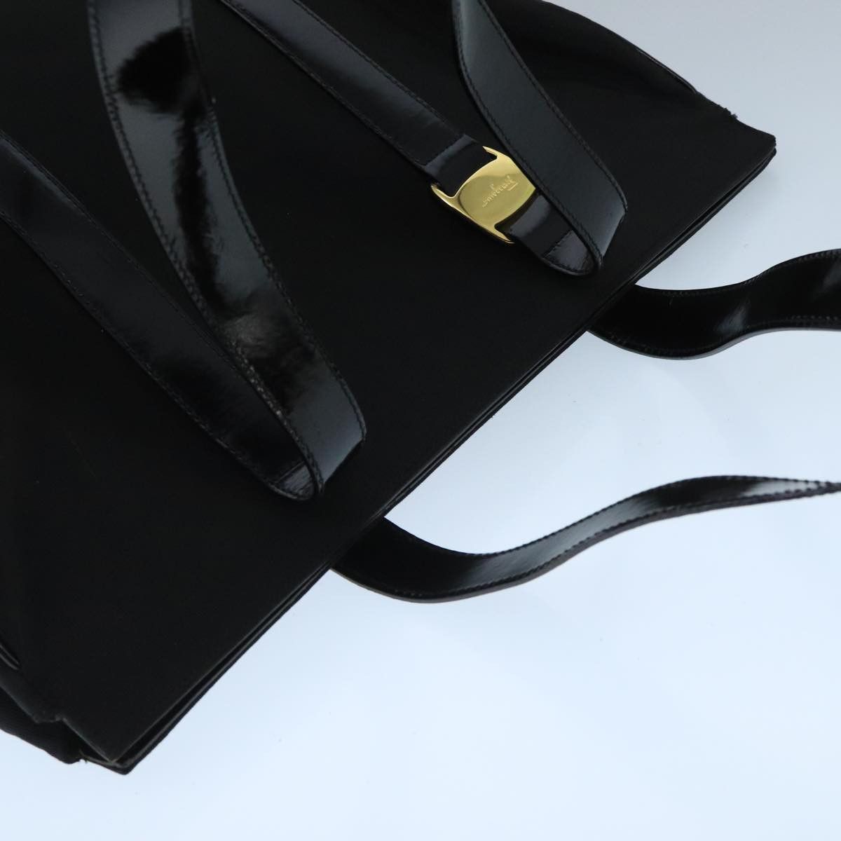 Black Canvas Tote Bag (Pre-Owned)