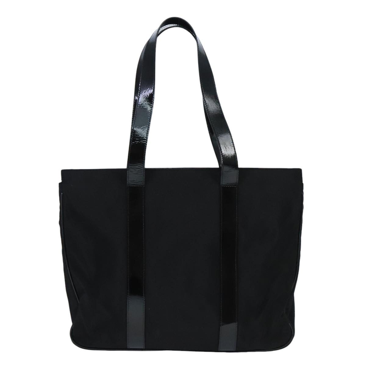 Black Canvas Tote Bag (Pre-Owned)