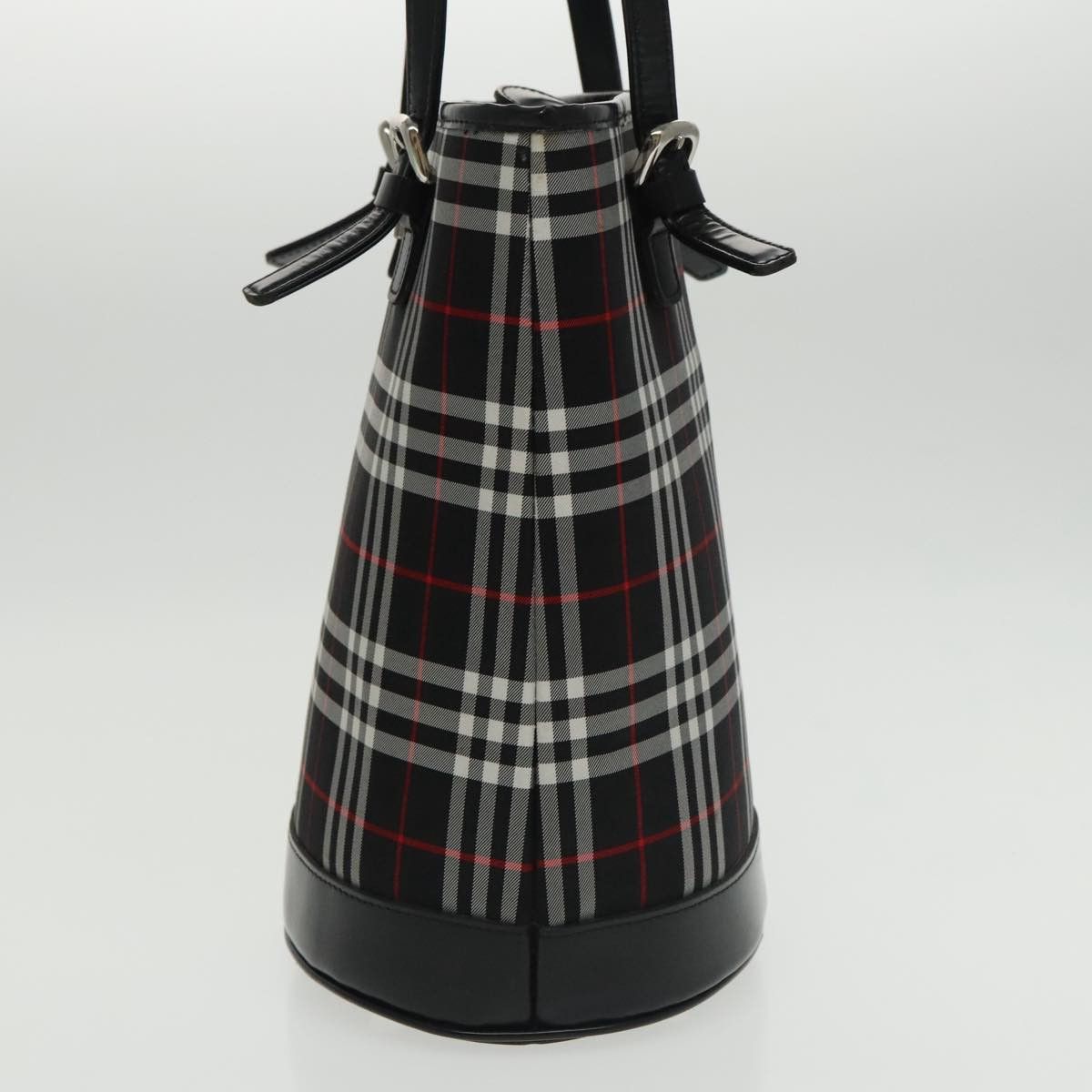 Burberry Nova Check Black Synthetic Handbag (Pre-Owned) Size ONE SIZE - 3 Thumbnail