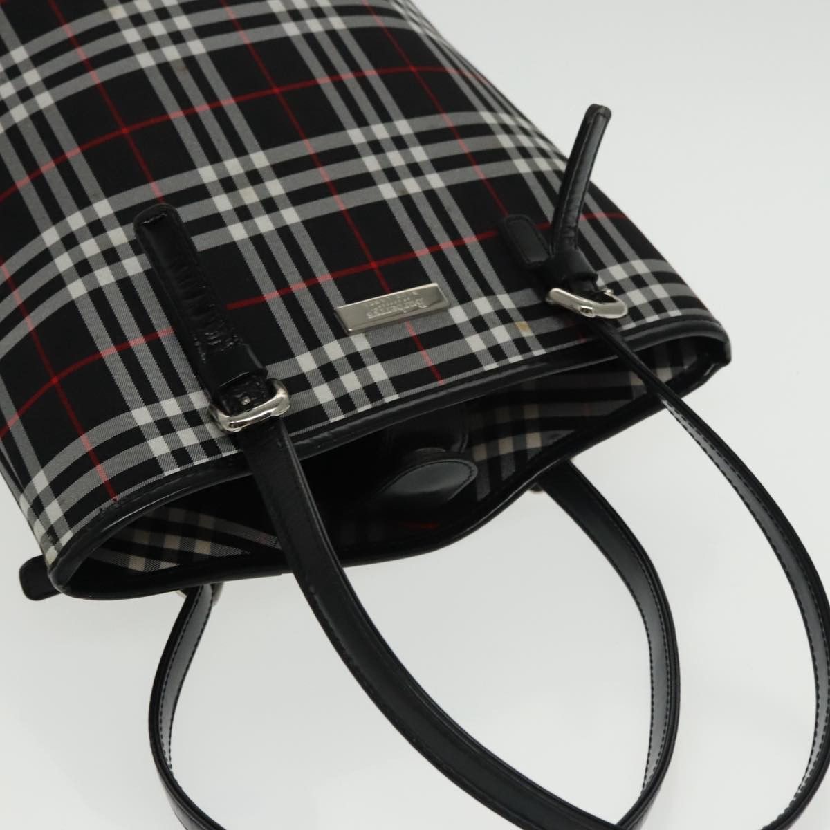 Burberry Nova Check Black Synthetic Handbag (Pre-Owned) Size ONE SIZE - 17 Thumbnail