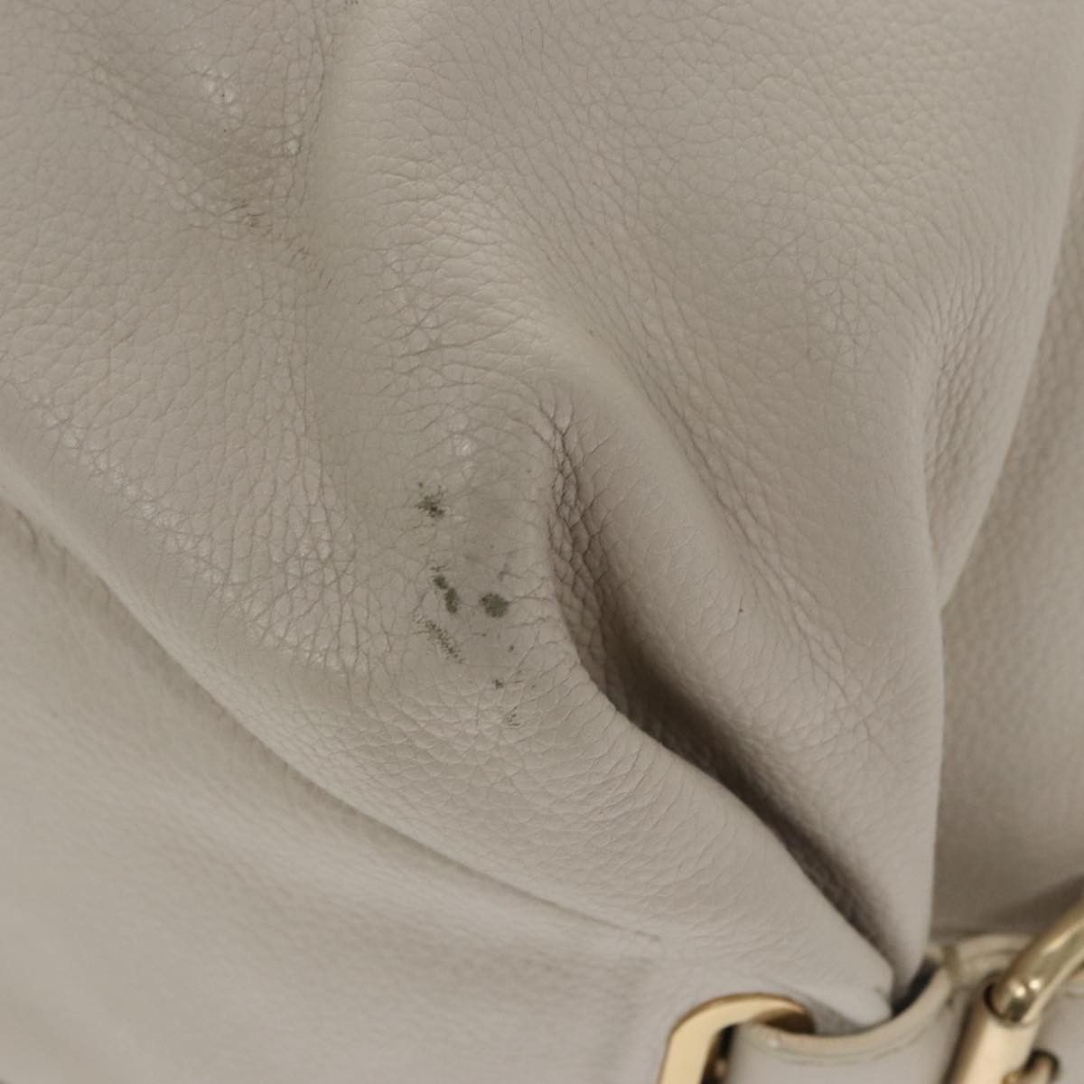 Bally White Leather Handbag (Pre-Owned) Size ONE SIZE - 6 Thumbnail