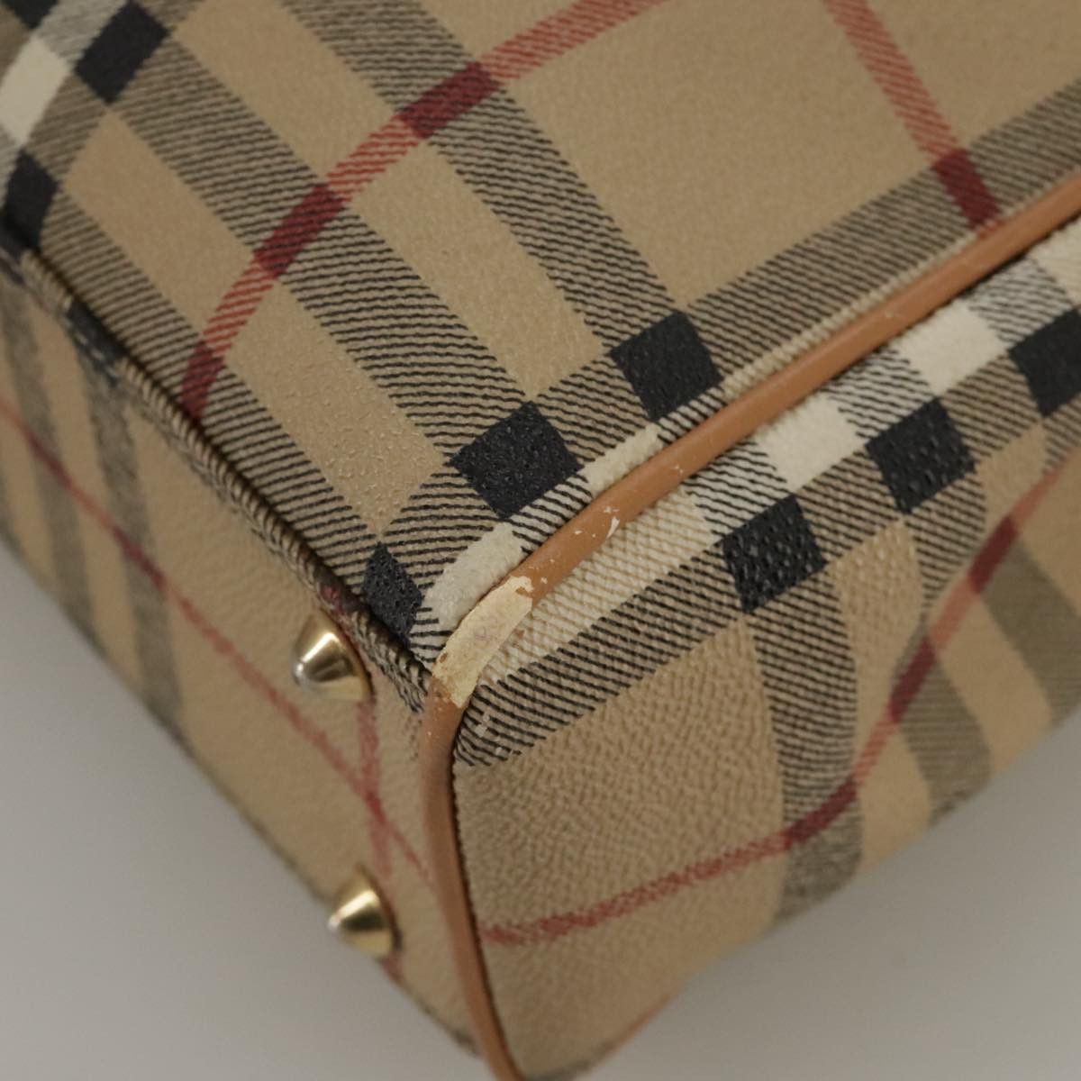 Burberry Nova Check Beige Leather Shoulder Bag (Pre-Owned) Size ONE SIZE - 16 Thumbnail