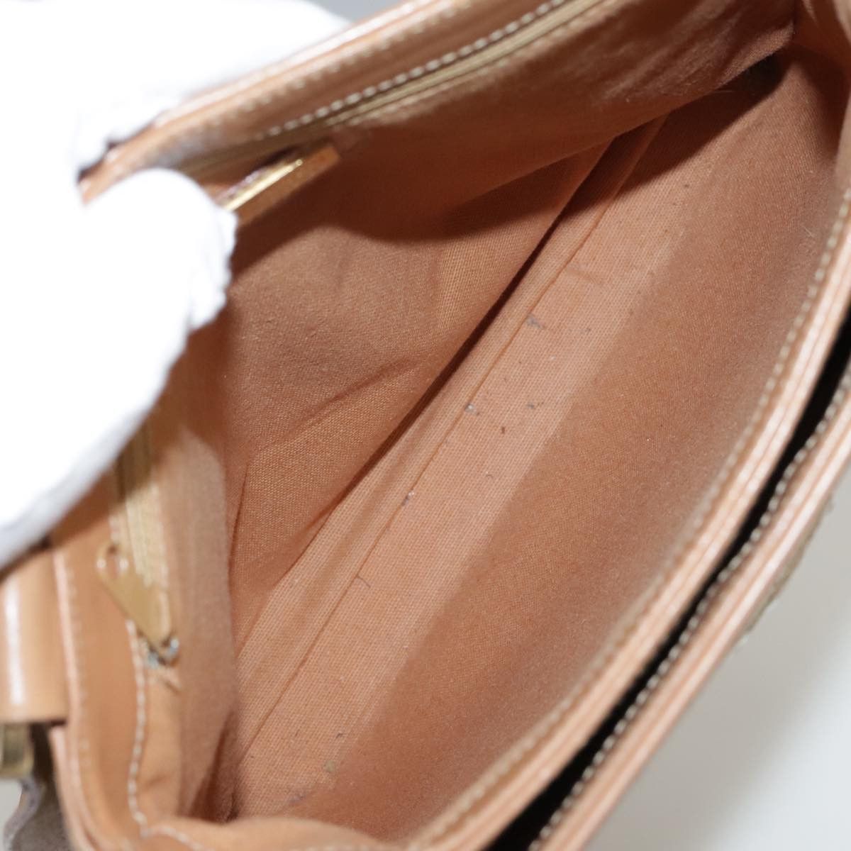 Burberry Nova Check Beige Leather Shoulder Bag (Pre-Owned) Size ONE SIZE - 8 Thumbnail