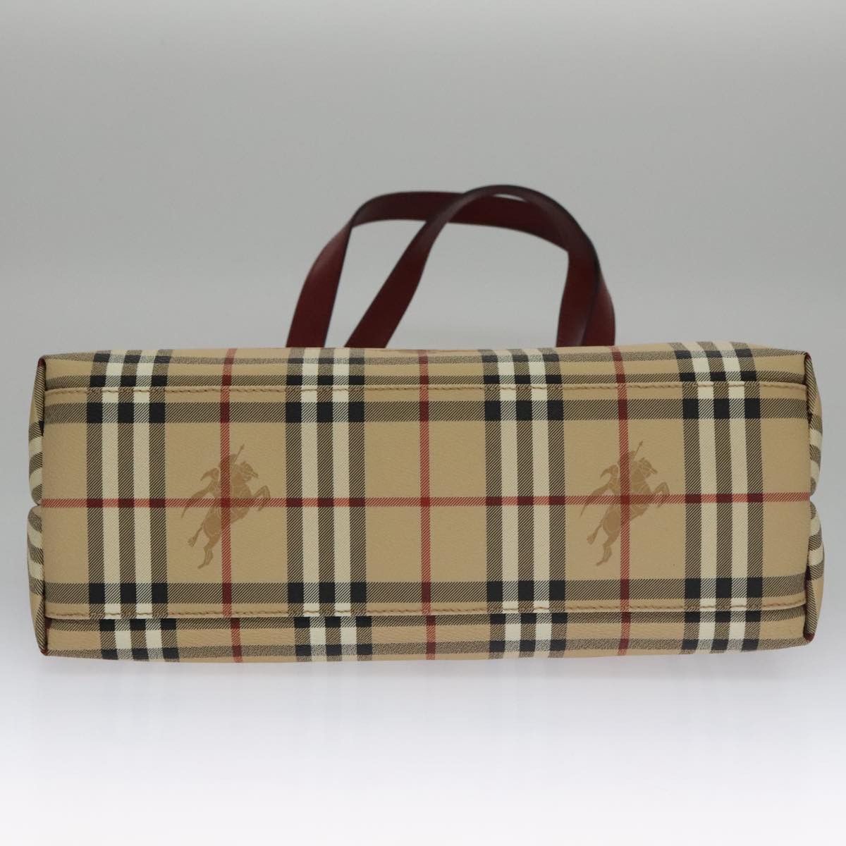 Burberry Nova Check Beige Canvas Tote Bag (Pre-Owned) Size ONE SIZE - 18 Thumbnail
