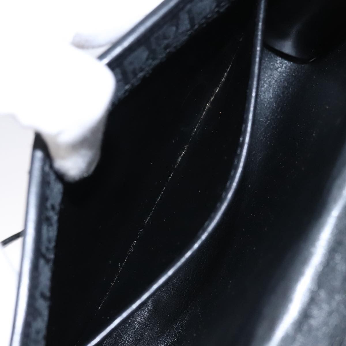 Dior Trotter Black Canvas Shoulder Bag (Pre-Owned) Size ONE SIZE - 11 Thumbnail
