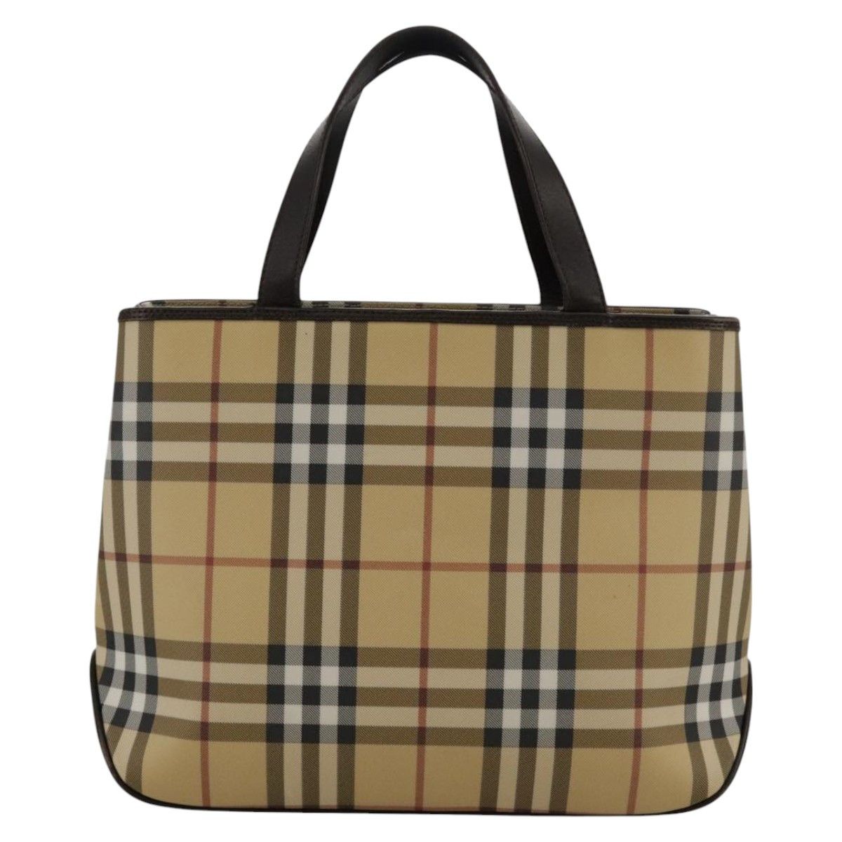 Burberry Beige Canvas Handbag (Pre-Owned) Size ONE SIZE - 2 Thumbnail