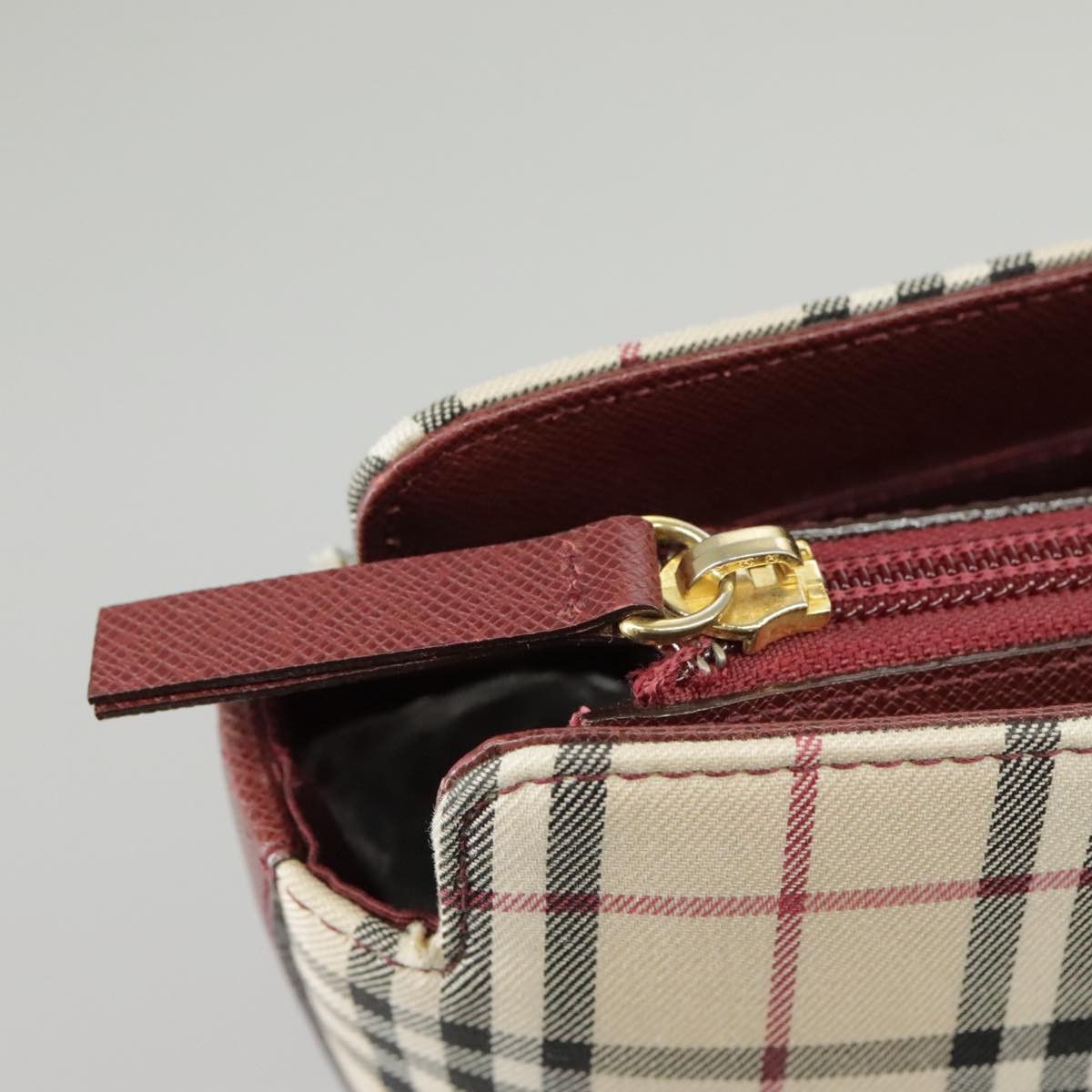 Burberry Nova Check Beige Canvas Tote Bag (Pre-Owned) Size ONE SIZE - 12 Thumbnail