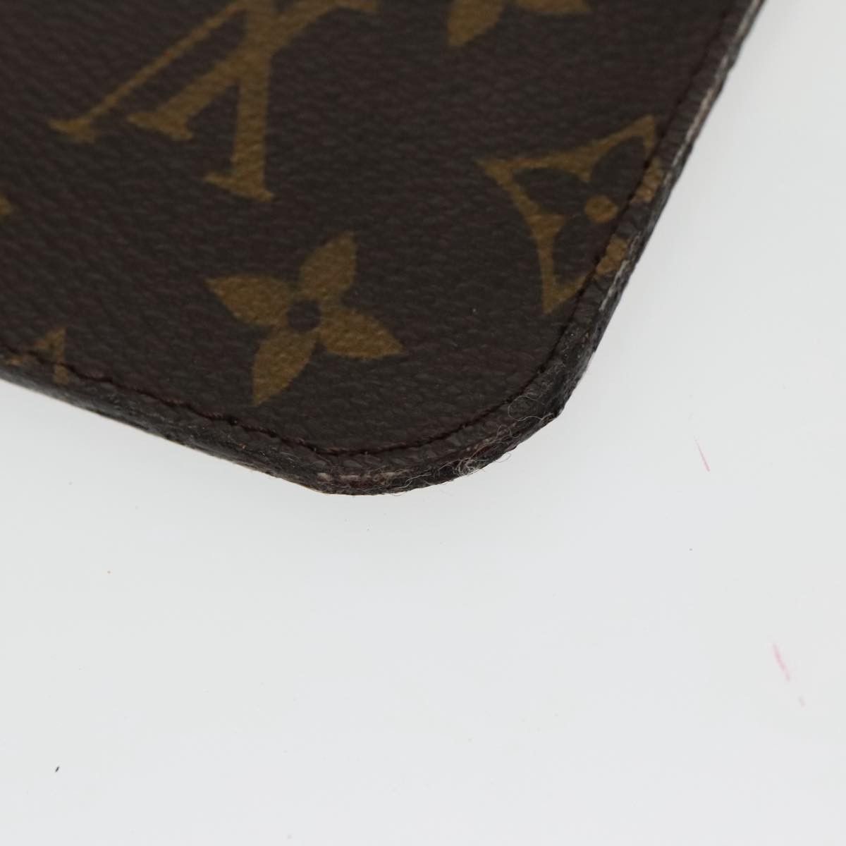 Louis Vuitton Neverfull Pouch Brown Canvas Clutch Bag (Pre-Owned) Size ONE SIZE - 10 Thumbnail