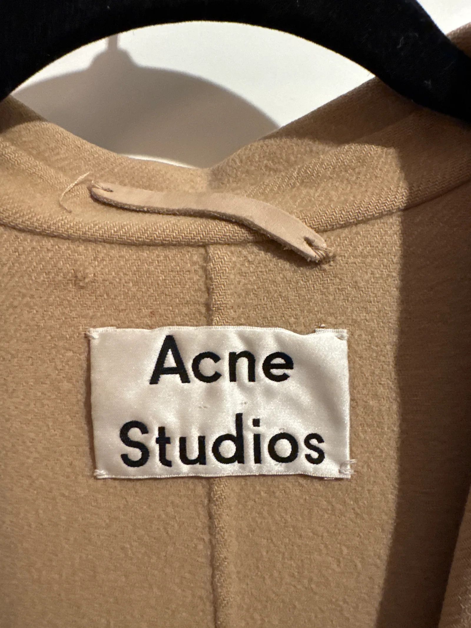 Acne Studios Acne Studios Single-breasted wool coat Coat Size XS / US 0-2 / IT 36-38 - 2 Thumbnail