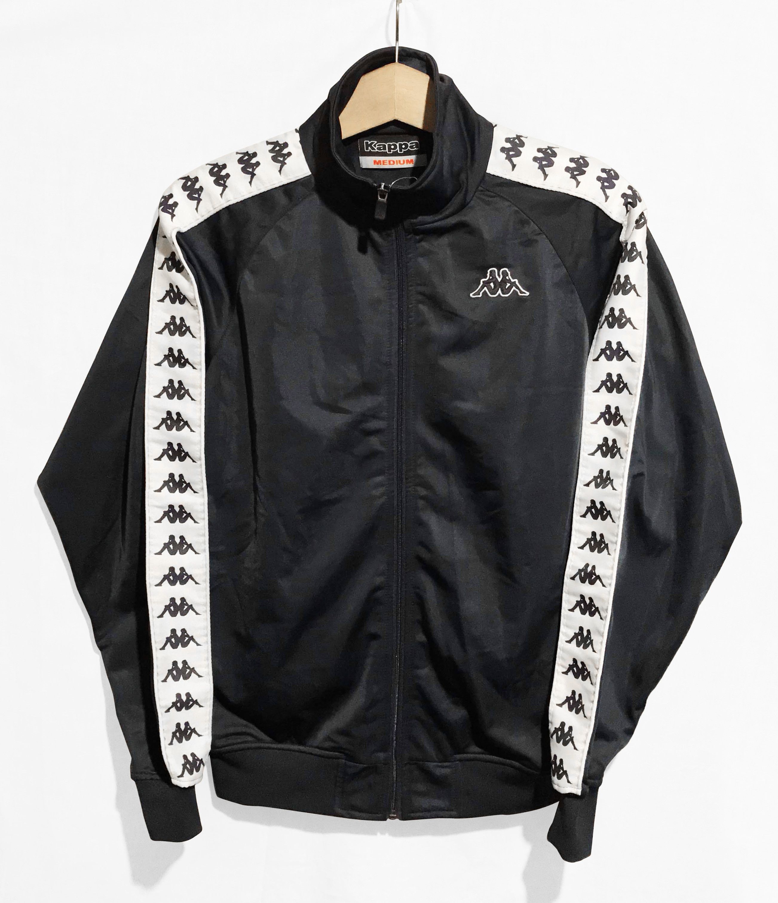 Kappa Vintage Kappa Track top jacket Side Ribbon Spell Out Kappa Vintage Kappa Track top jacket Side Ribbon Spell Out