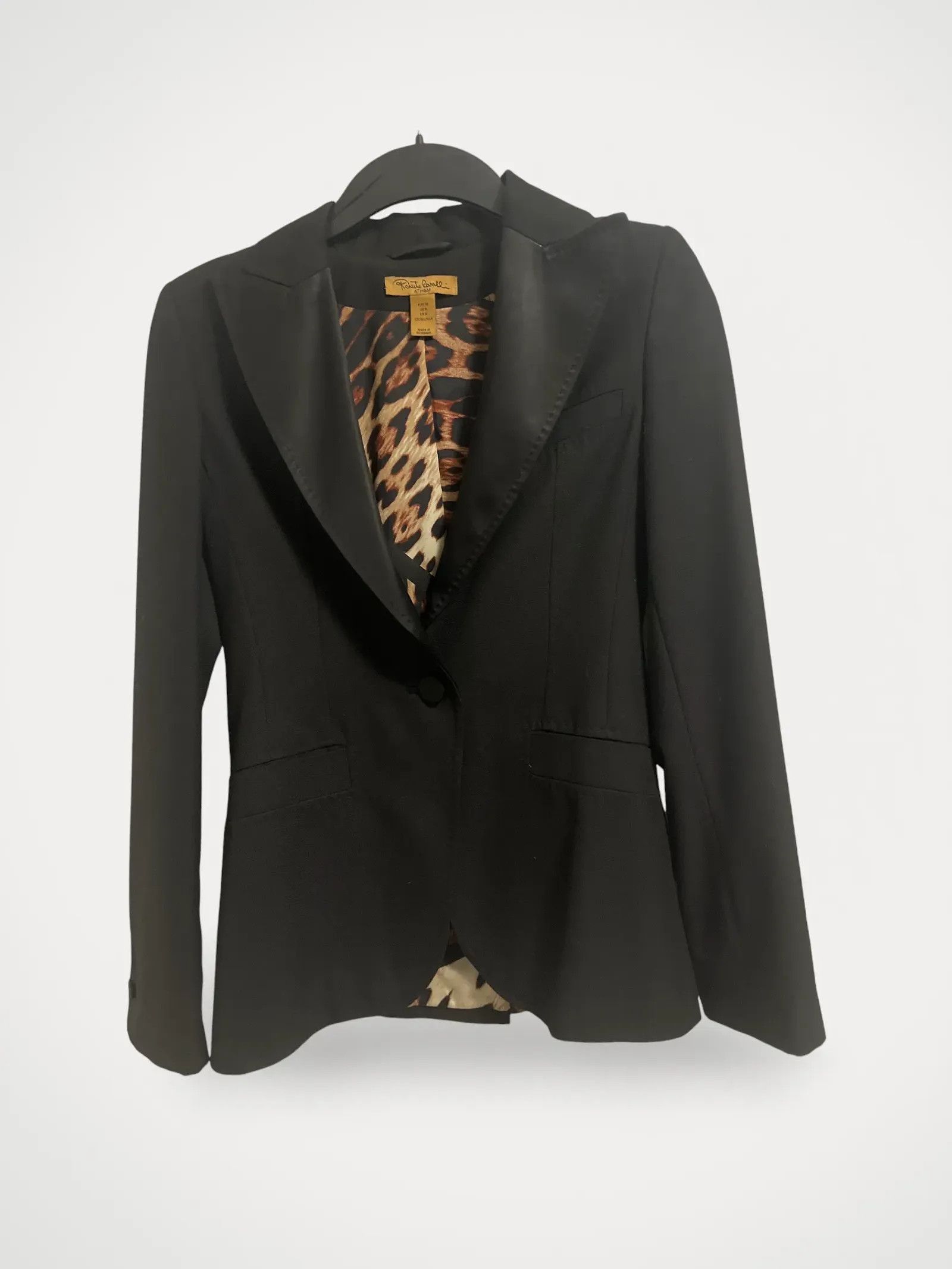 Roberto Cavalli Roberto Cavalli Roberto Cavalli at H&M Blazer Size XS / US 0-2 / IT 36-38 - 2 Thumbnail