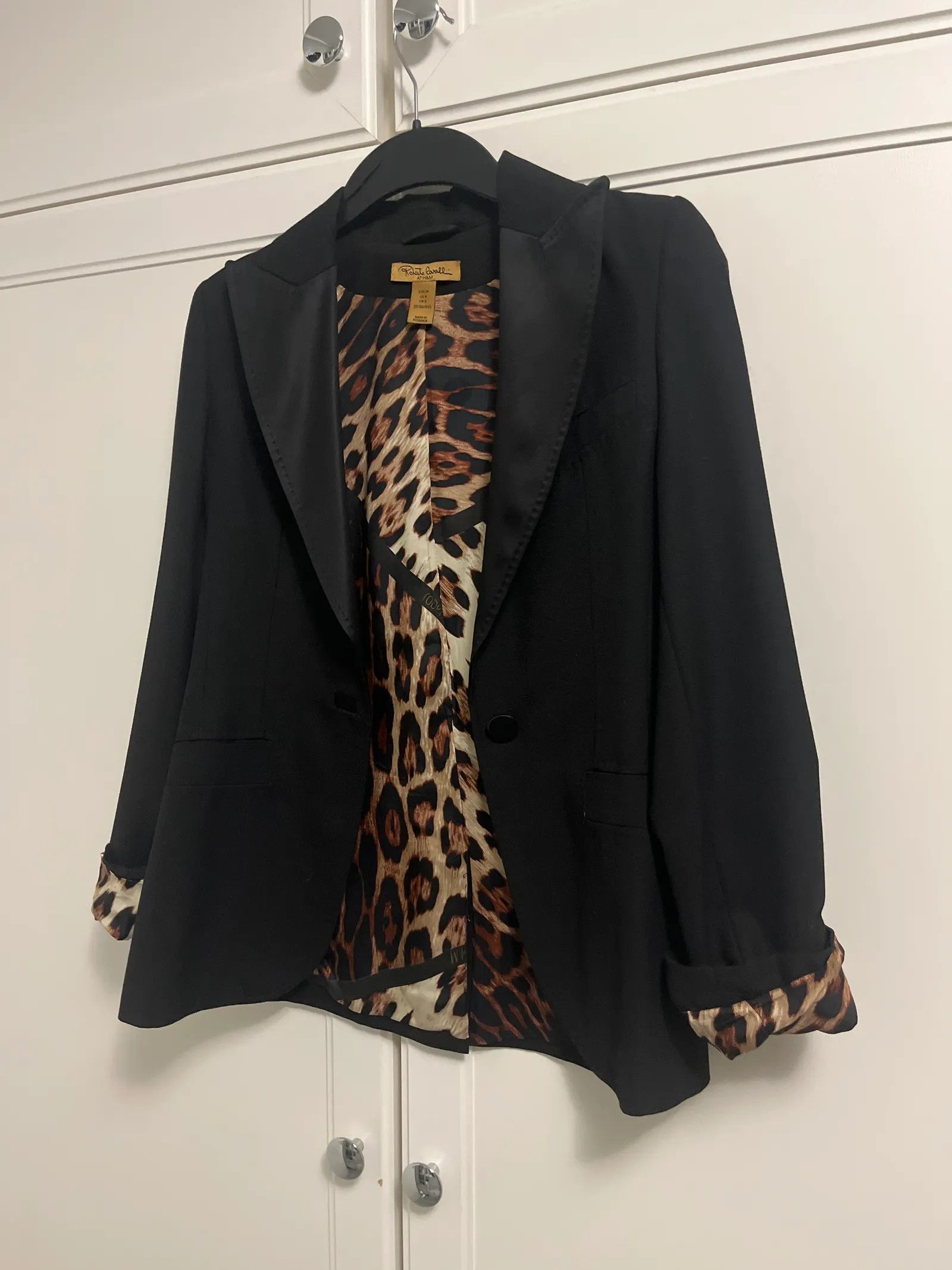Roberto Cavalli Roberto Cavalli Roberto Cavalli at H&M Blazer Size XS / US 0-2 / IT 36-38 - 5 Thumbnail