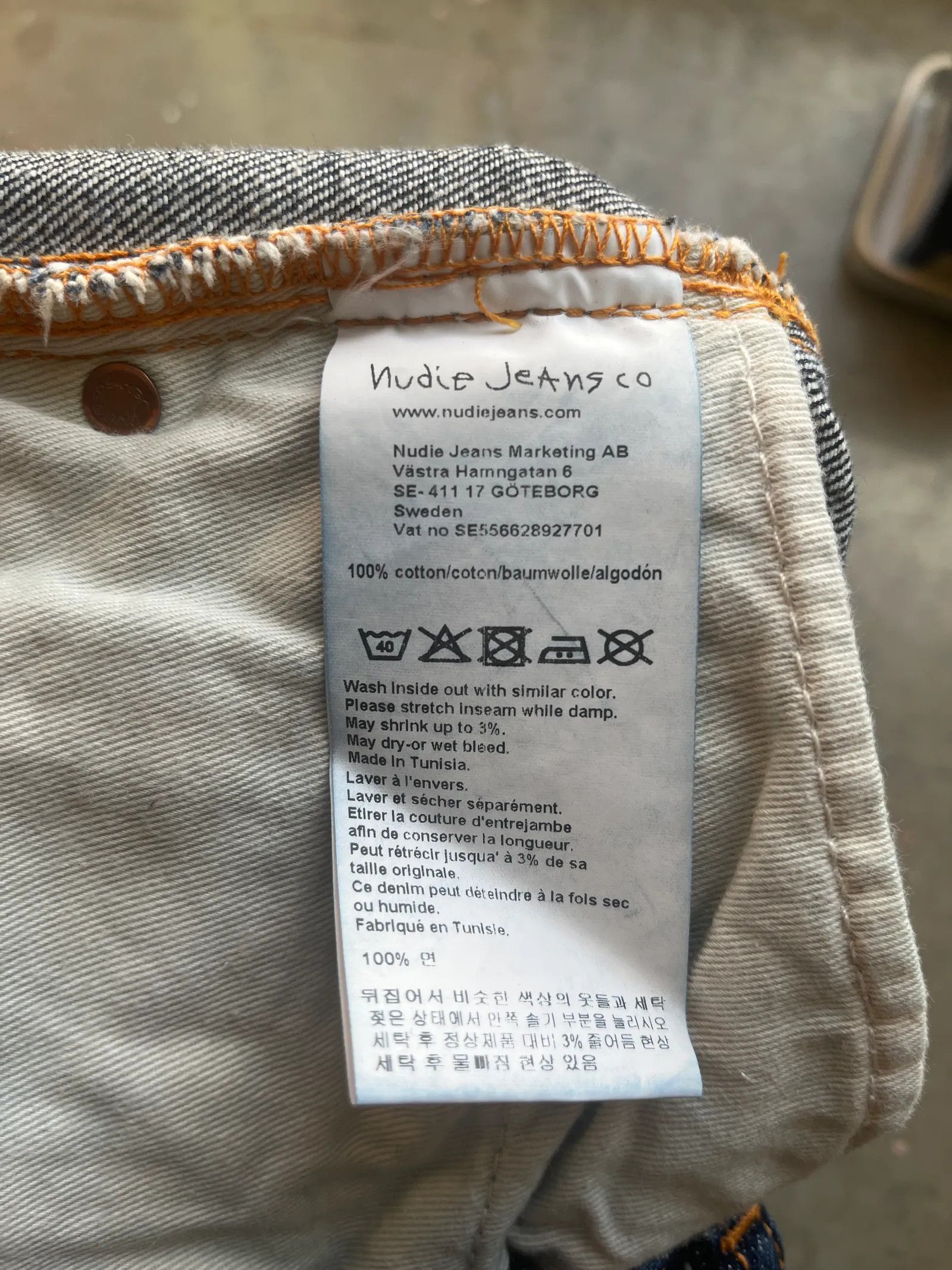 Nudie Jeans Nudie Jeans Jeans Size 30" / US 8 / IT 44 - 3 Thumbnail