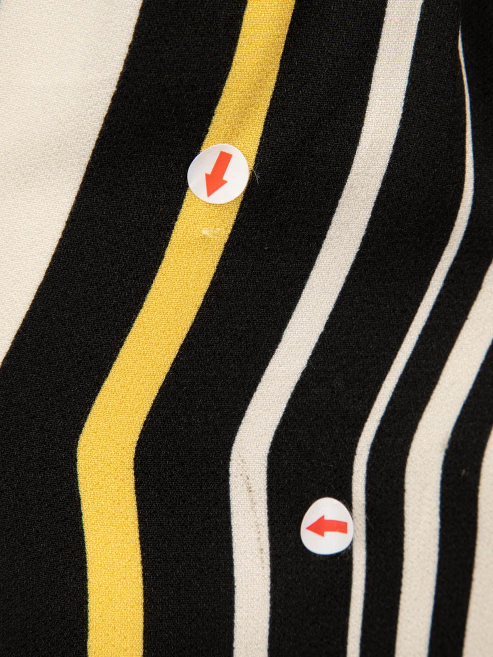 Prada Striped Pattern Midi Dress Size S / US 4 / IT 40 - 7 Thumbnail