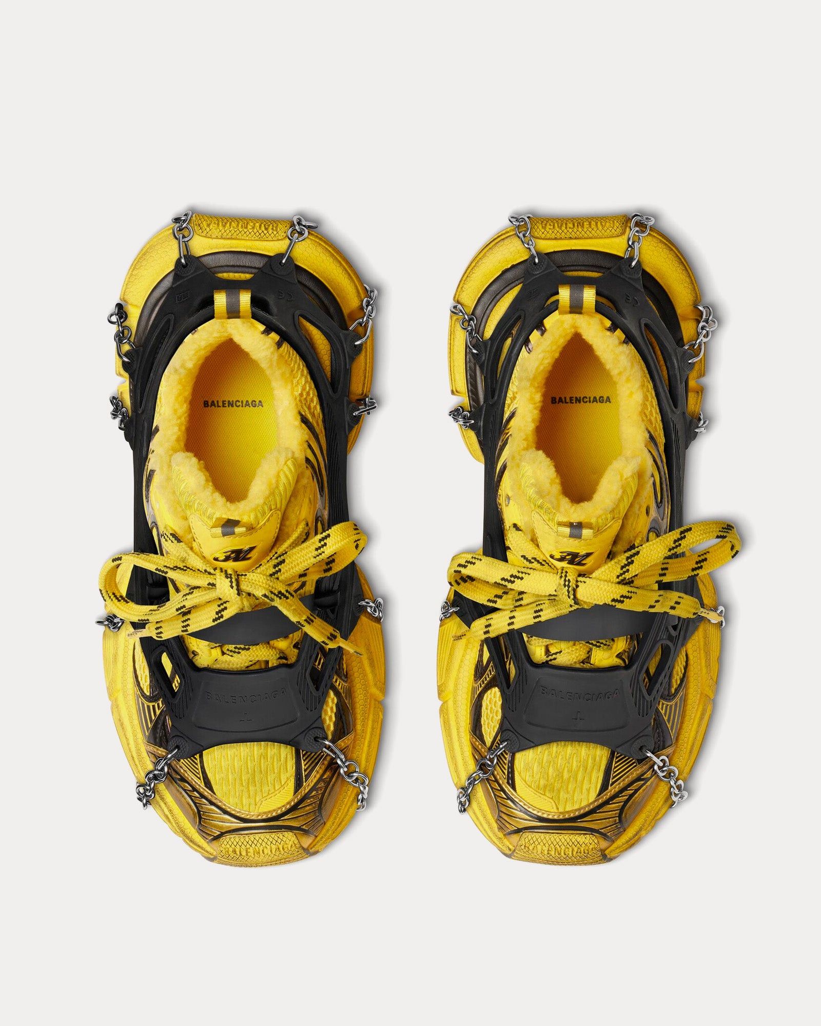 Balenciaga 3XL Ski Mesh Sneakers in yellow Size US 6 / EU 39 - 2 Thumbnail