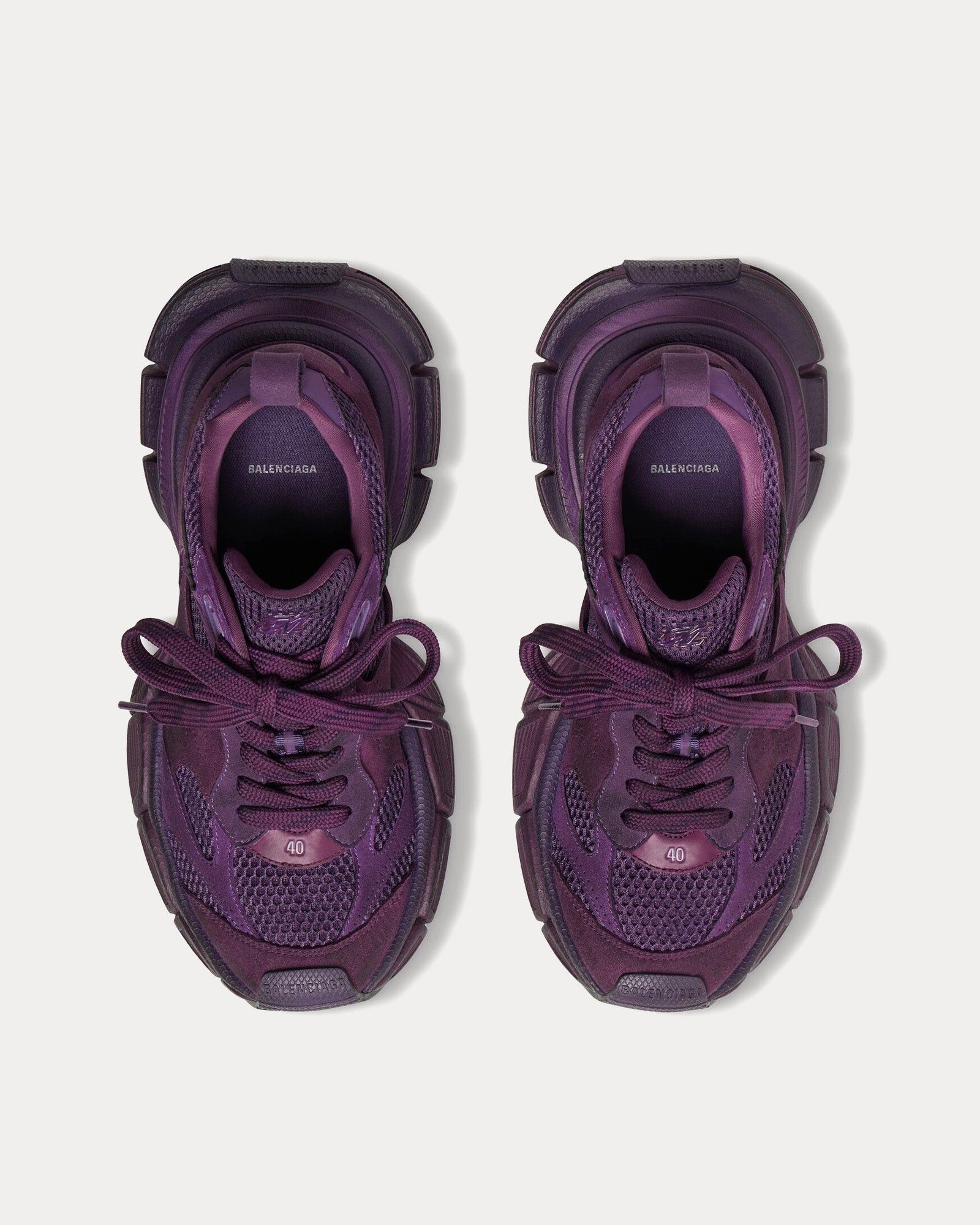 Balenciaga 3XL Mesh Sneakers in purple Size US 7 / EU 40 - 2 Thumbnail