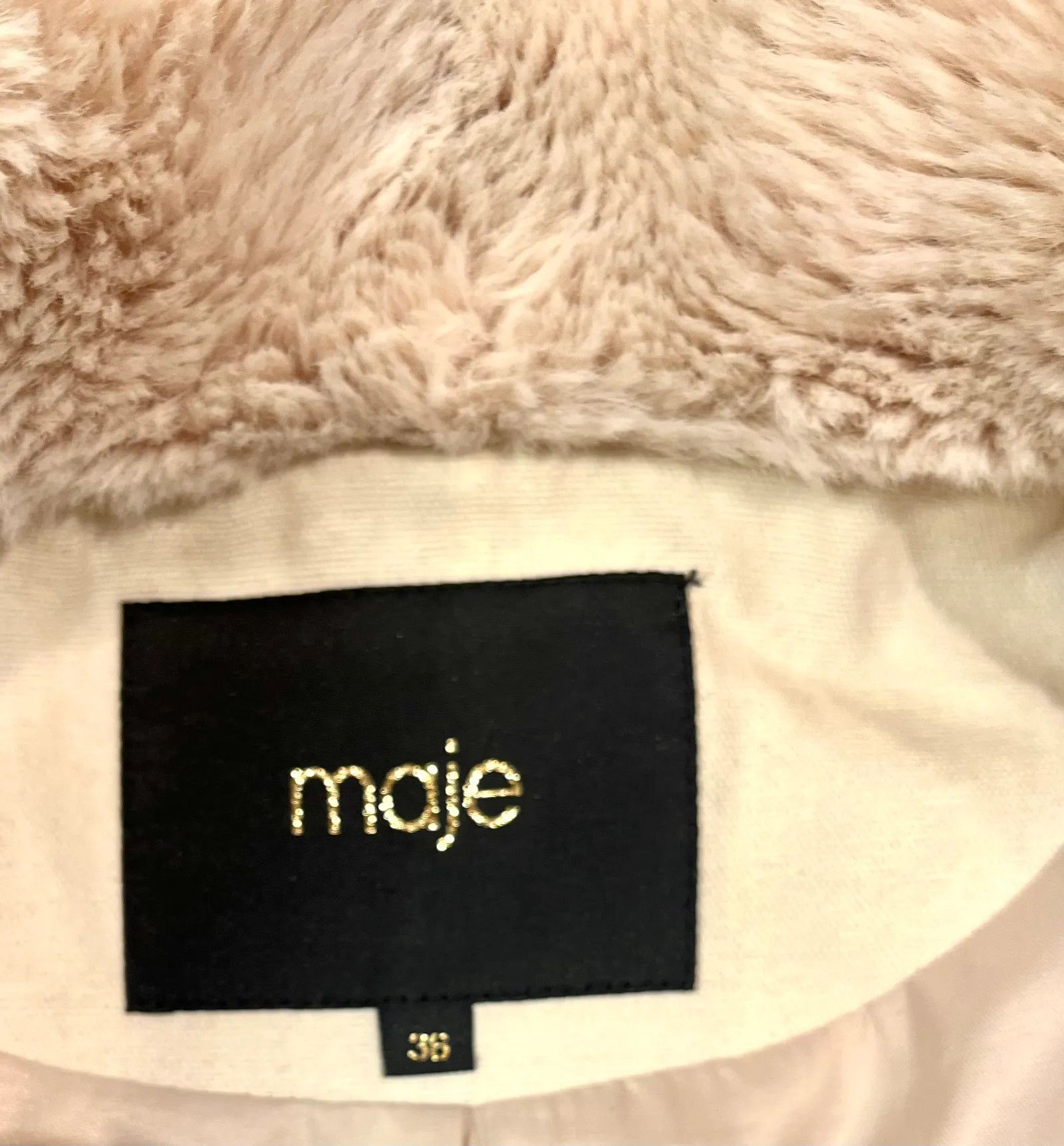 Maje Maje Fur Faux Fur Size XS / US 0-2 / IT 36-38 - 3 Thumbnail