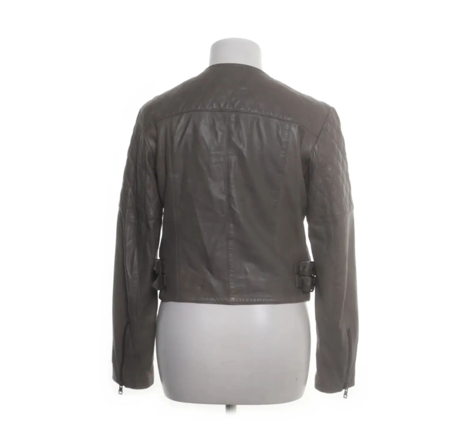 Massimo Dutti Massimo Dutti Leather Jacket Size M / US 6-8 / IT 42-44 - 4 Thumbnail