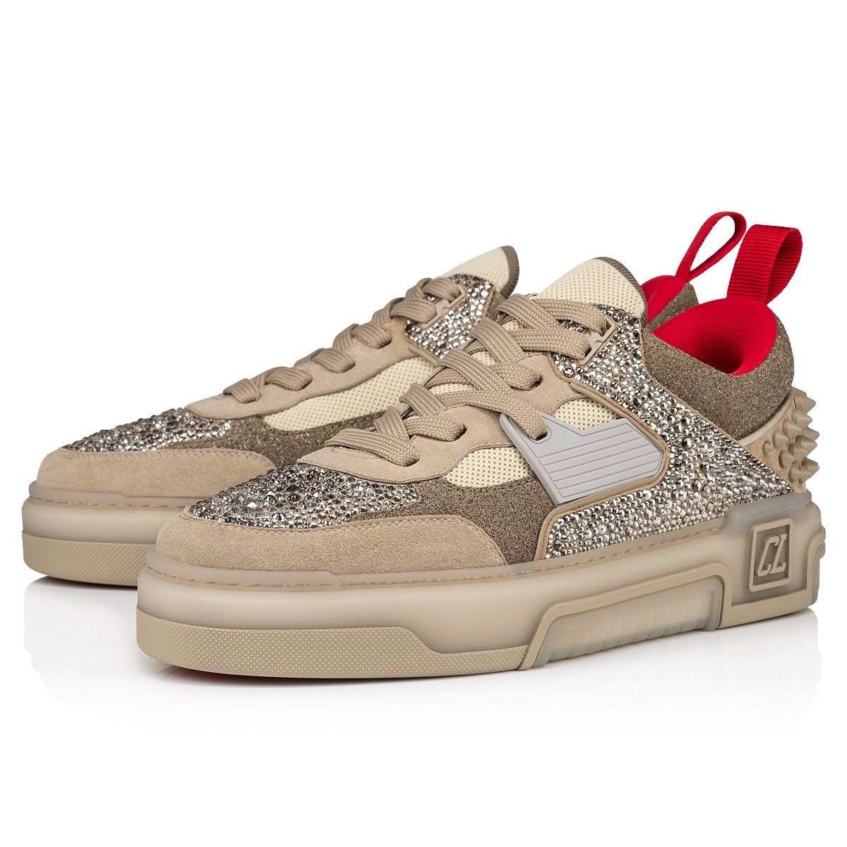Christian Louboutin Astroloubi Strass in Brown Size US 10 / EU 43 - 2 Thumbnail