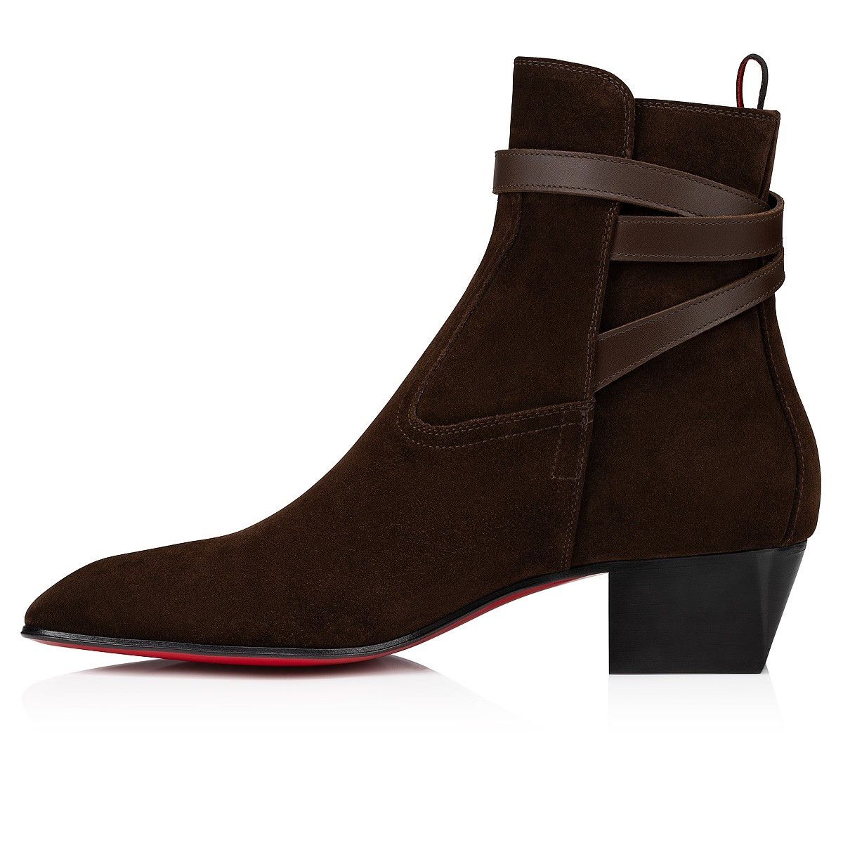 Christian Louboutin Rosalio Jodphur Boots in brown Size US 10.5 / EU 43-44 - 3 Thumbnail