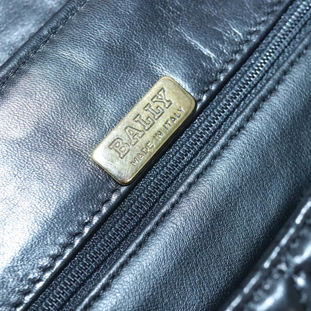 Bally Black Leather Shoulder Bag (Pre-Owned) Size ONE SIZE - 15 Thumbnail