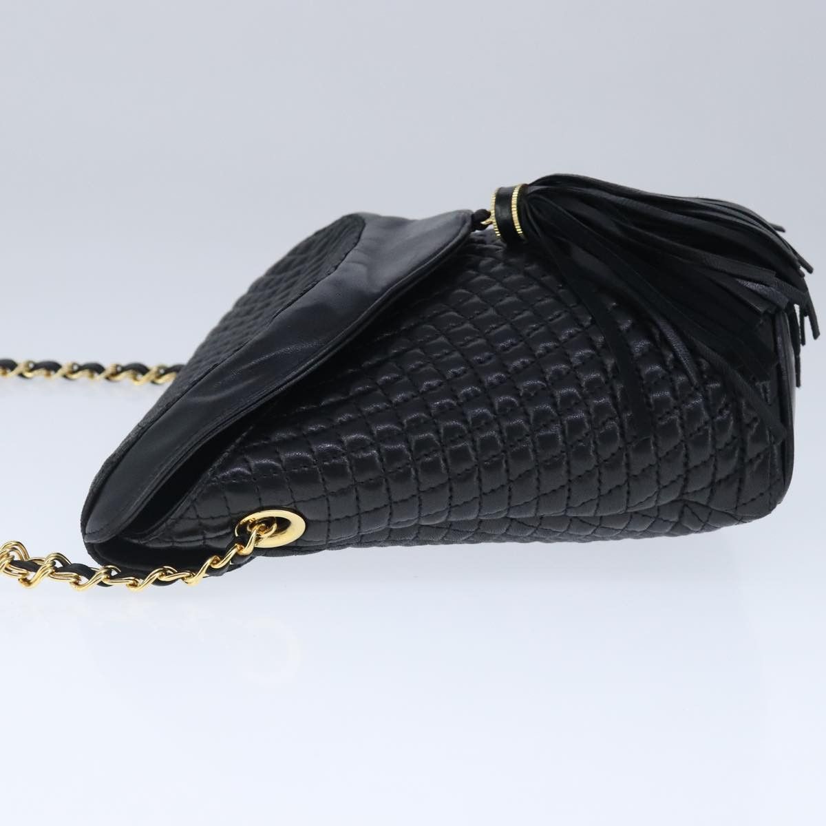 Bally Black Leather Shoulder Bag (Pre-Owned) Size ONE SIZE - 3 Thumbnail