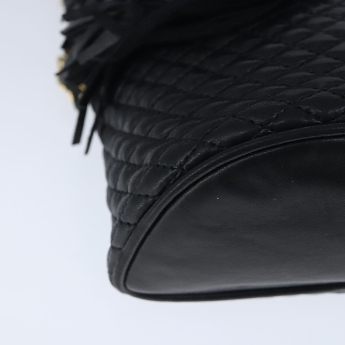 Bally Black Leather Shoulder Bag (Pre-Owned) Size ONE SIZE - 7 Thumbnail