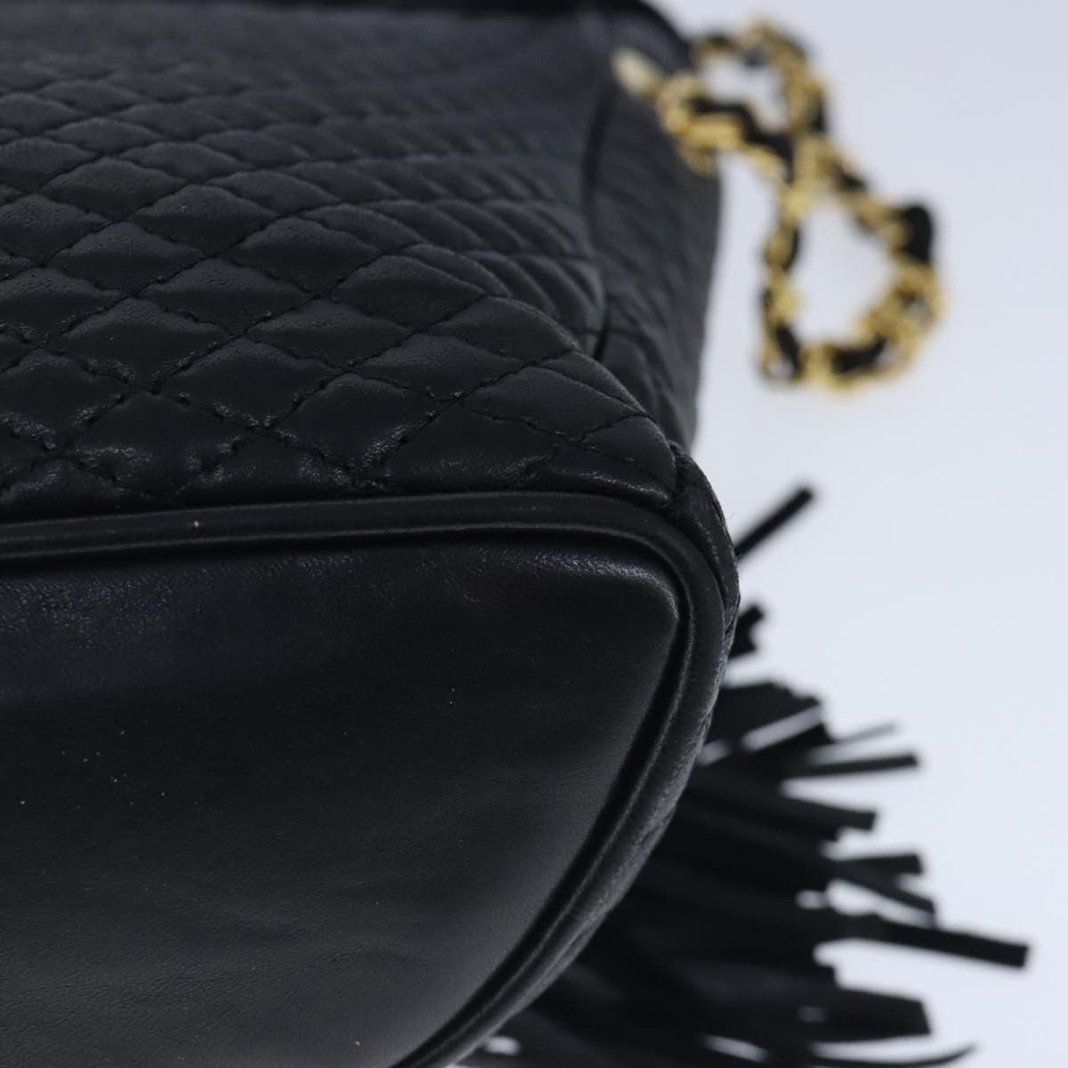 Bally Black Leather Shoulder Bag (Pre-Owned) Size ONE SIZE - 10 Thumbnail