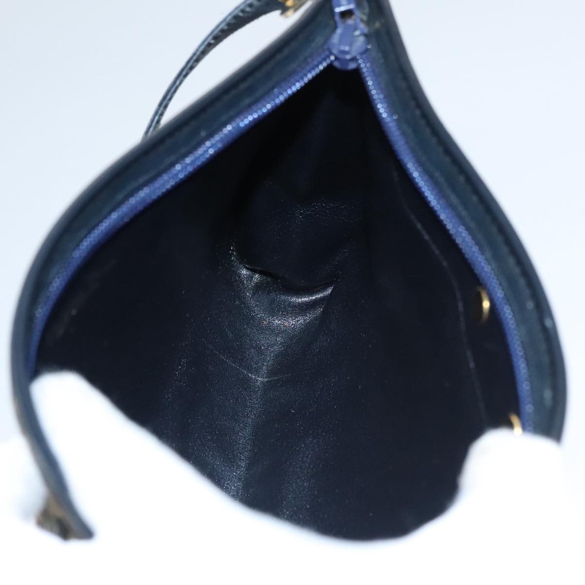 Dior Trotter Navy Canvas Shoulder Bag (Pre-Owned) Size ONE SIZE - 20 Thumbnail