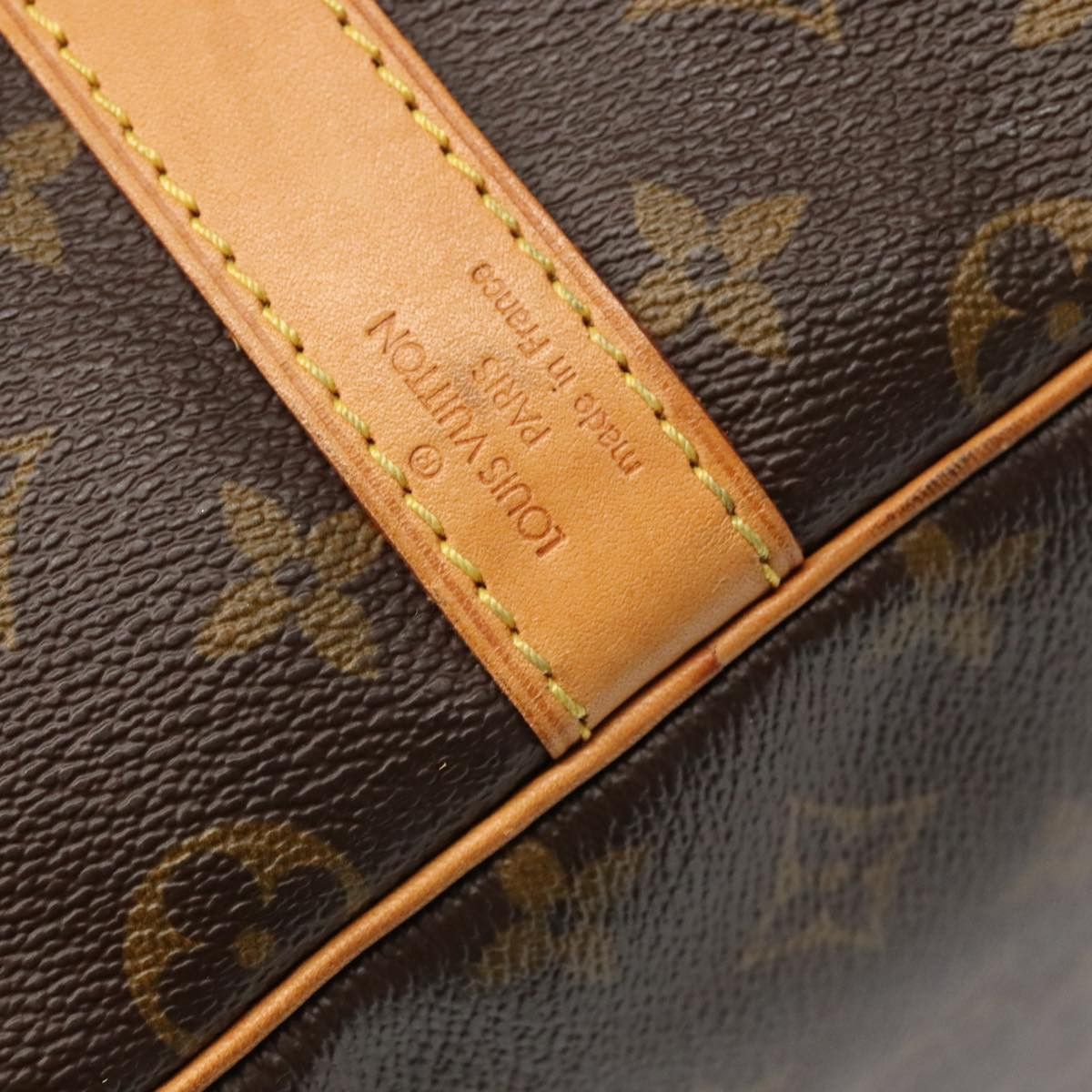 Louis Vuitton Keepall Bandoulière 60 Brown Canvas Travel Bag (Pre-Owned) Size ONE SIZE - 12 Thumbnail
