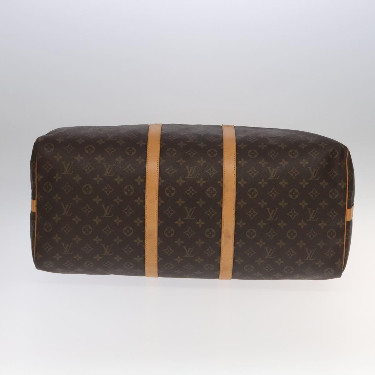 Louis Vuitton Keepall Bandoulière 60 Brown Canvas Travel Bag (Pre-Owned) Size ONE SIZE - 6 Thumbnail