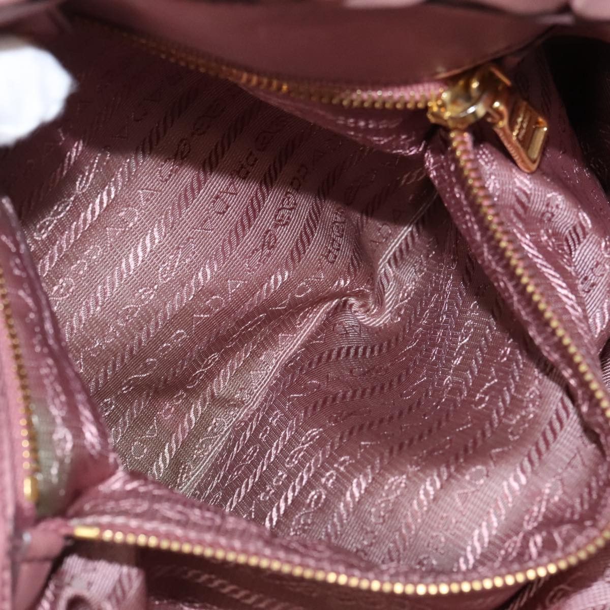 Prada Tessuto Burgundy Polyester Shoulder Bag (Pre-Owned) Size ONE SIZE - 14 Thumbnail