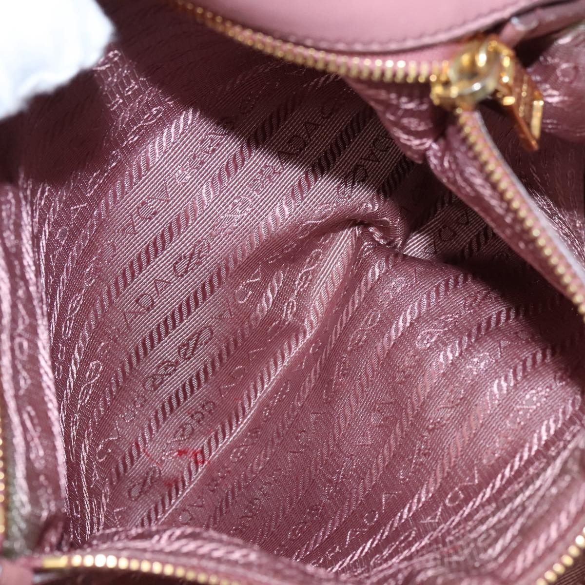 Prada Tessuto Burgundy Polyester Shoulder Bag (Pre-Owned) Size ONE SIZE - 15 Thumbnail