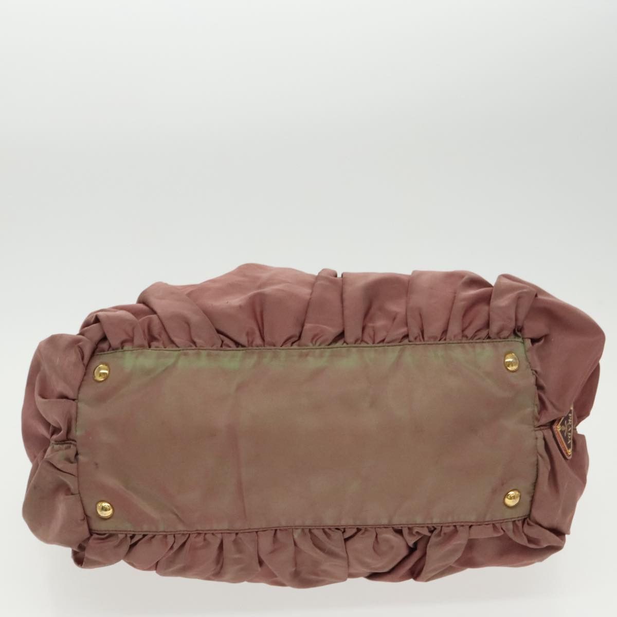 Prada Tessuto Burgundy Polyester Shoulder Bag (Pre-Owned) Size ONE SIZE - 9 Thumbnail