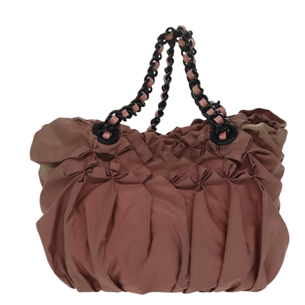 Prada Tessuto Burgundy Polyester Shoulder Bag (Pre-Owned) Size ONE SIZE - 2 Thumbnail