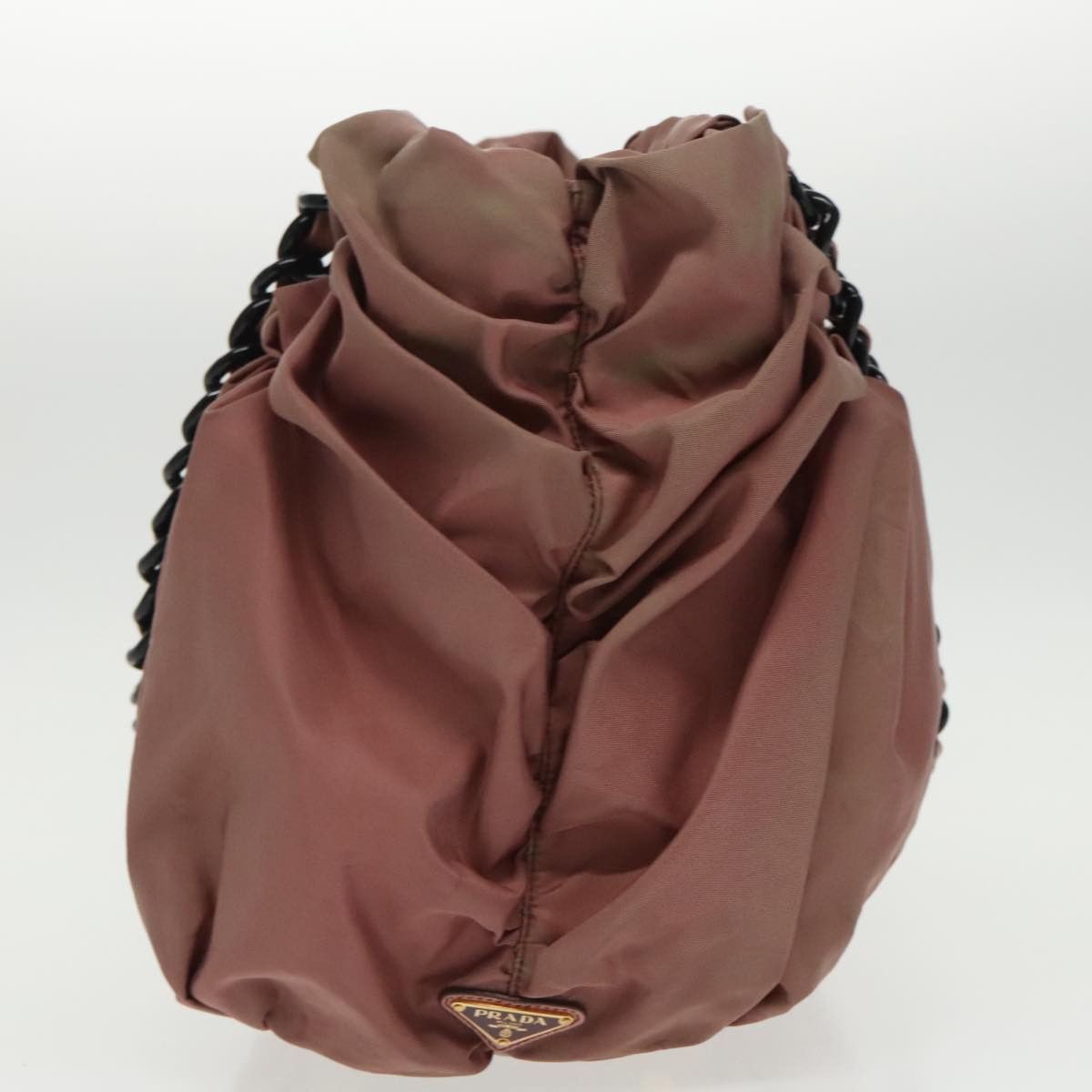 Prada Tessuto Burgundy Polyester Shoulder Bag (Pre-Owned) Size ONE SIZE - 5 Thumbnail