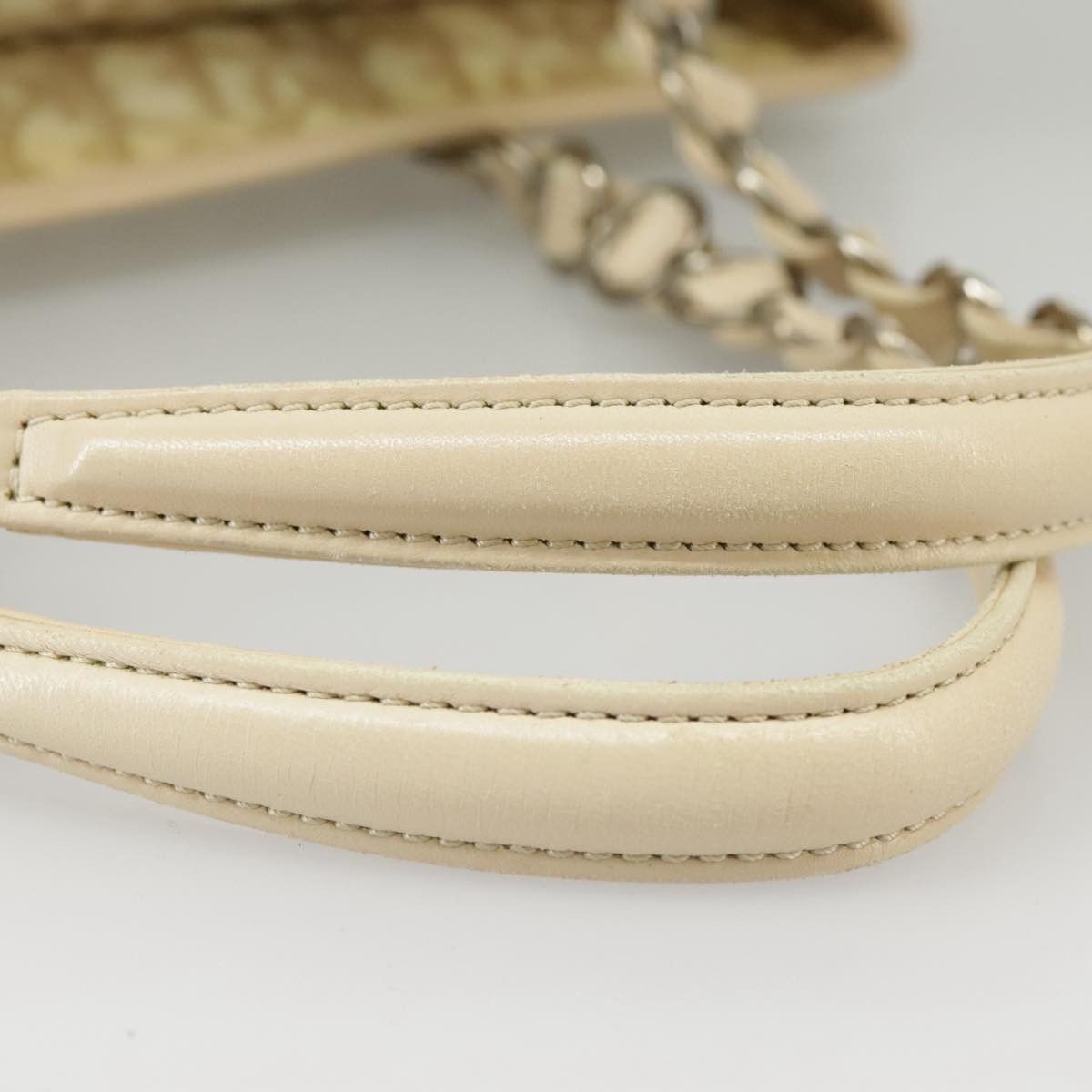 Dior Romantique Beige Canvas Shoulder Bag (Pre-Owned) Size ONE SIZE - 4 Thumbnail