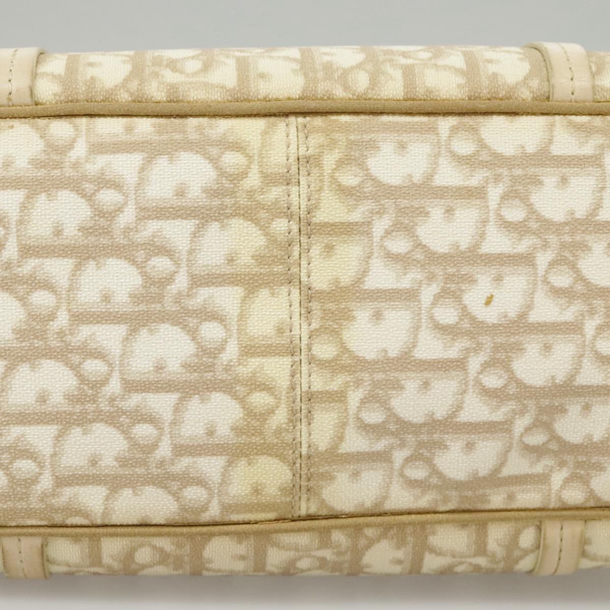 Dior Romantique Beige Canvas Shoulder Bag (Pre-Owned) Size ONE SIZE - 6 Thumbnail