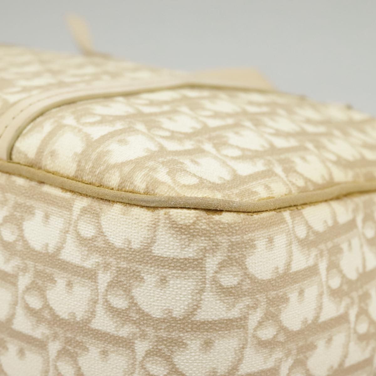 Dior Romantique Beige Canvas Shoulder Bag (Pre-Owned) Size ONE SIZE - 20 Thumbnail