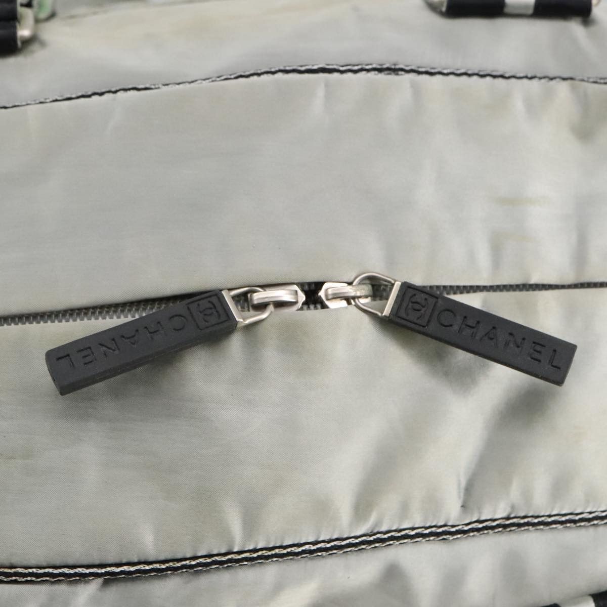 Chanel Sport Line Silver Synthetic Travel Bag (Pre-Owned) Size ONE SIZE - 7 Thumbnail