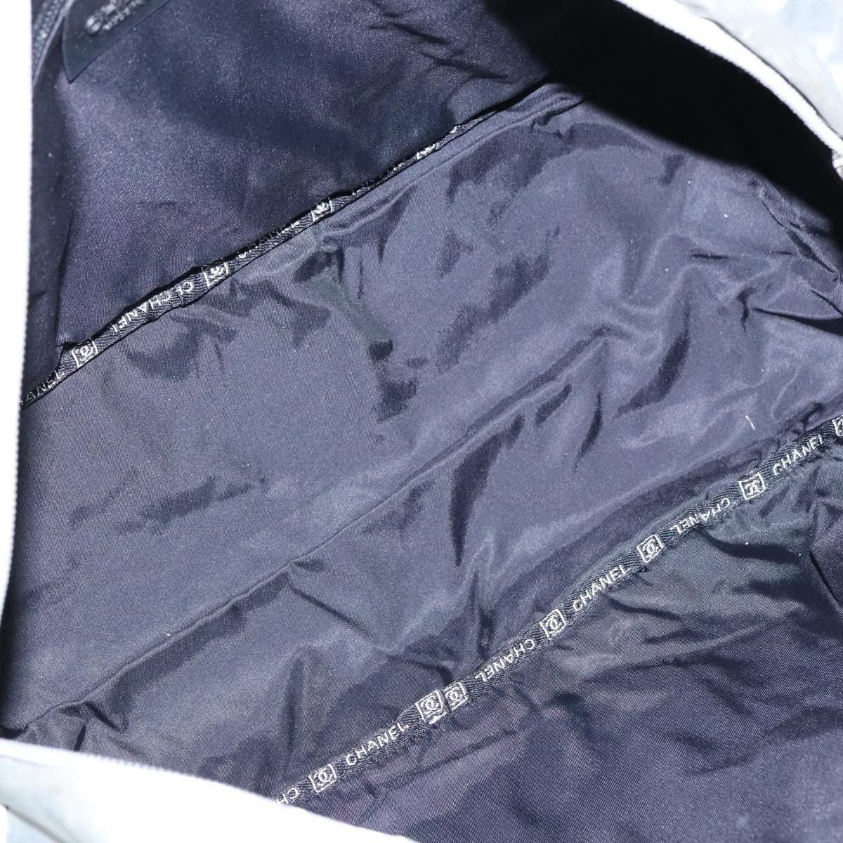Chanel Sport Line Silver Synthetic Travel Bag (Pre-Owned) Size ONE SIZE - 8 Thumbnail
