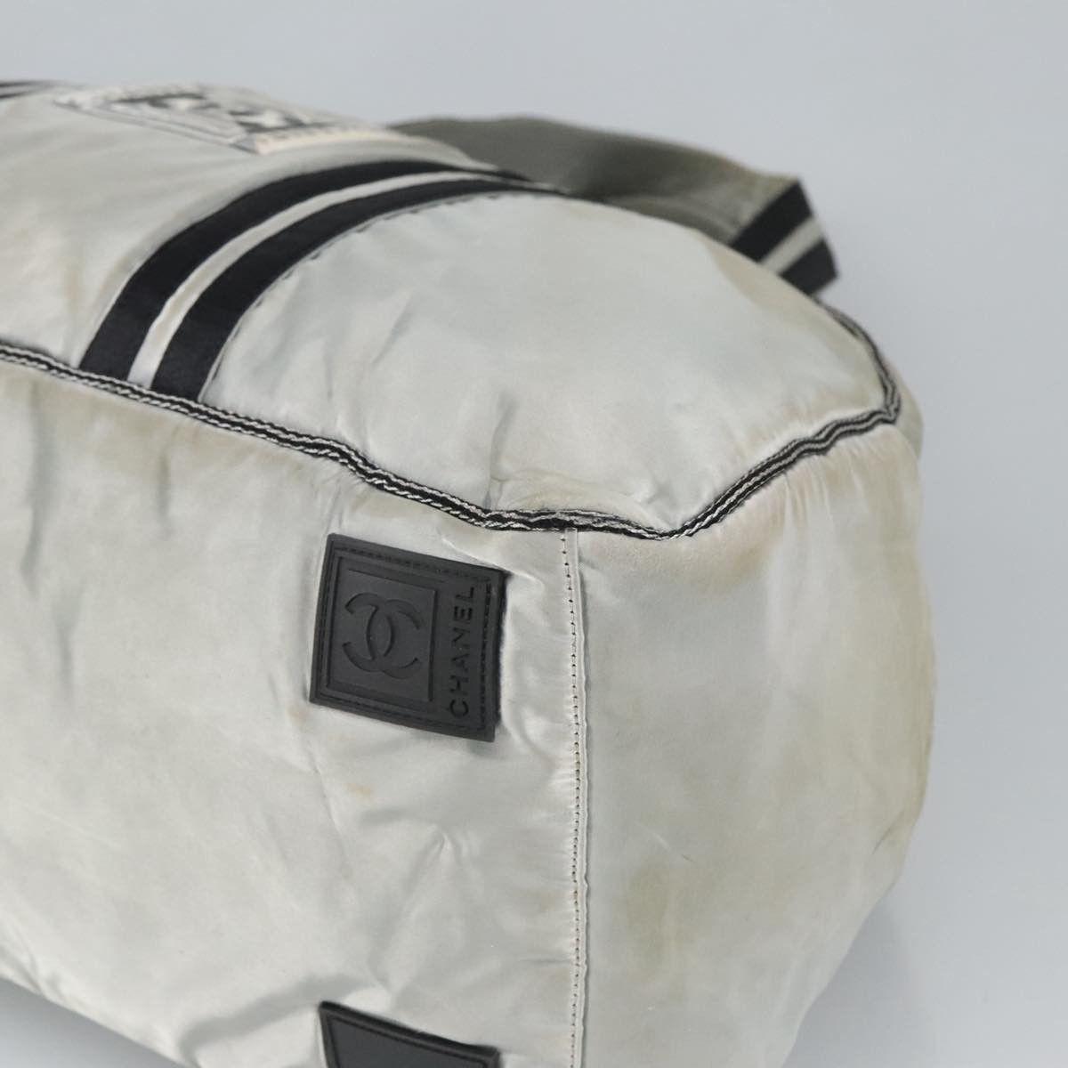 Chanel Sport Line Silver Synthetic Travel Bag (Pre-Owned) Size ONE SIZE - 15 Thumbnail