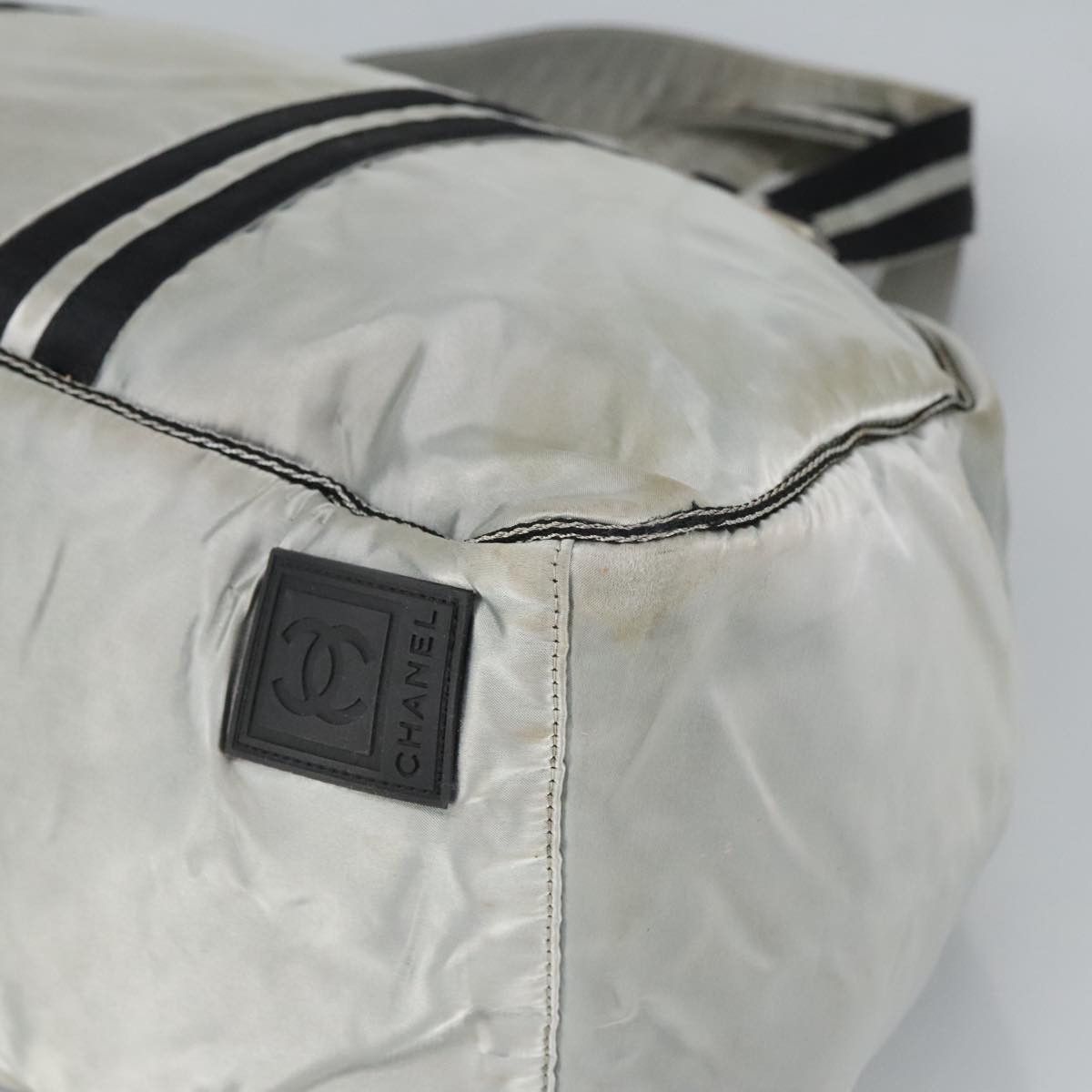 Chanel Sport Line Silver Synthetic Travel Bag (Pre-Owned) Size ONE SIZE - 13 Thumbnail
