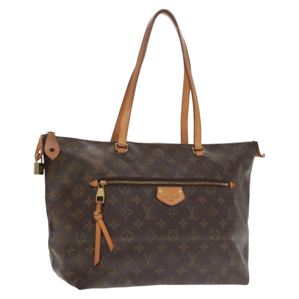 Louis Vuitton Jena Brown Canvas Tote Bag (Pre-Owned) Size ONE SIZE - 3 Thumbnail