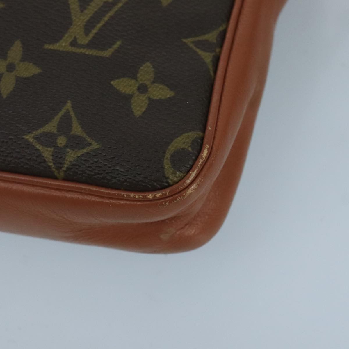 Louis Vuitton Brown Canvas Clutch Bag (Pre-Owned) Size ONE SIZE - 7 Thumbnail