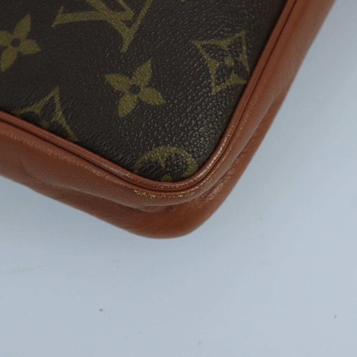 Louis Vuitton Brown Canvas Clutch Bag (Pre-Owned) Size ONE SIZE - 8 Thumbnail