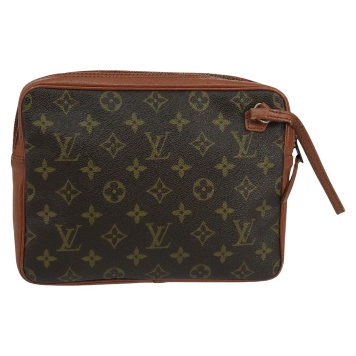 Louis Vuitton Brown Canvas Clutch Bag (Pre-Owned) Size ONE SIZE - 2 Thumbnail