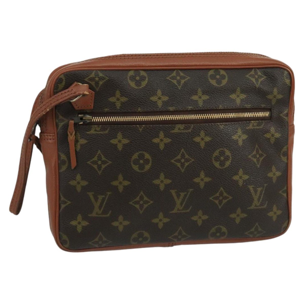Louis Vuitton Brown Canvas Clutch Bag (Pre-Owned) Size ONE SIZE - 15 Thumbnail